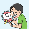 歯茎が下がる・痩せる原因と改善させる治療法（イメージ）