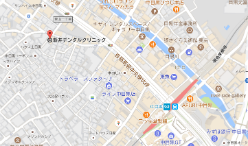 新井デンタルクリニックの地図